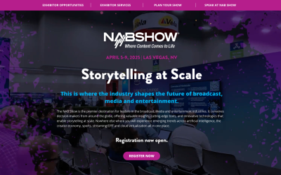 On Site Cargo estará presente en la Feria: NAB SHOW 2025 LAS VEGAS, NV(USA), del 5 al 9 de abril de 2025
